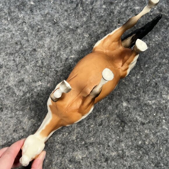 VTG Breyer #230 Bay Overo Paint Stock Horse Mare White Muzzle 1982-1988 - Picture 13 of 16